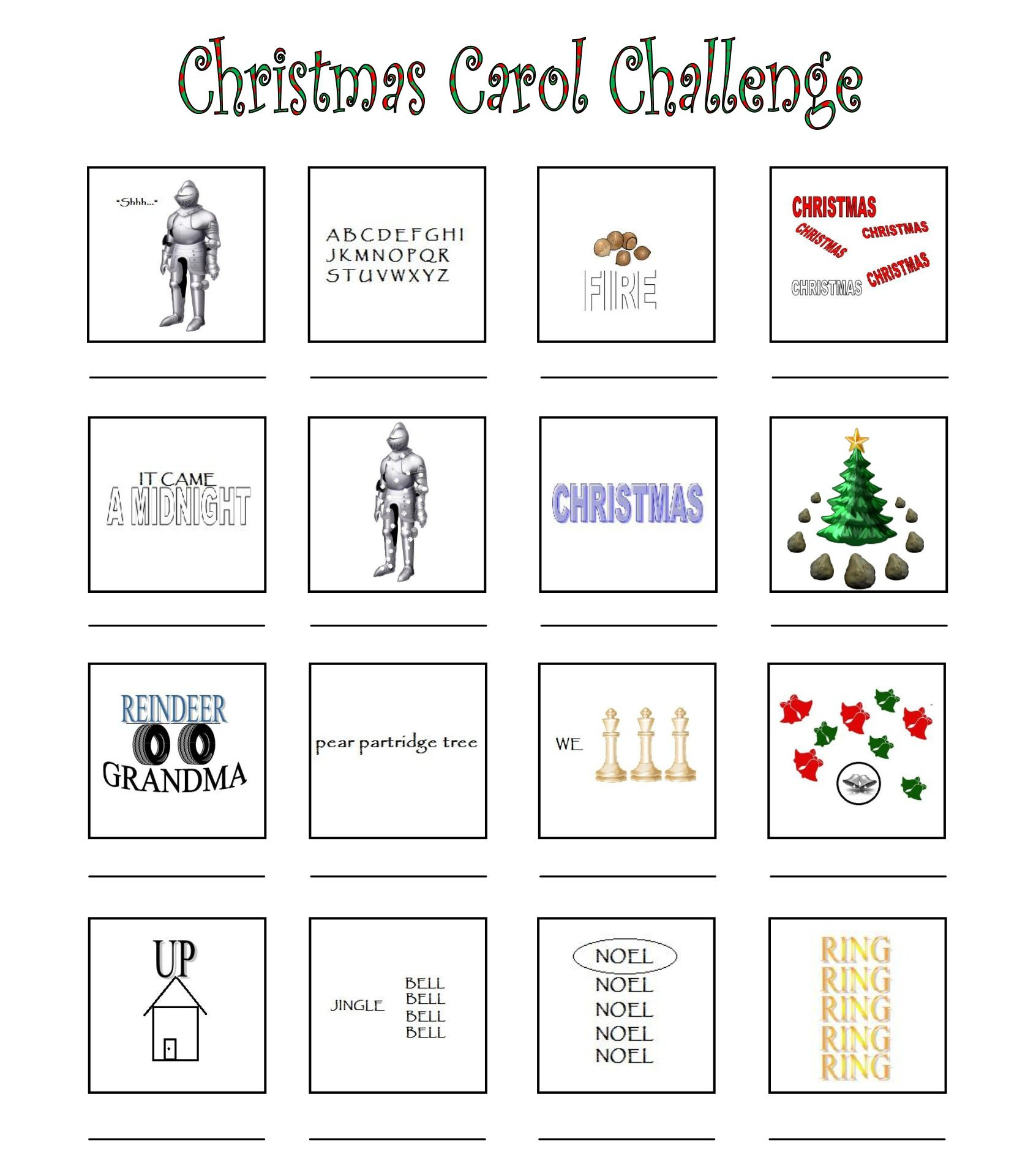 Christmas Brain Teasers Activities - 15 Free Pdf Printables with regard to Christmas Brain Teasers Printable