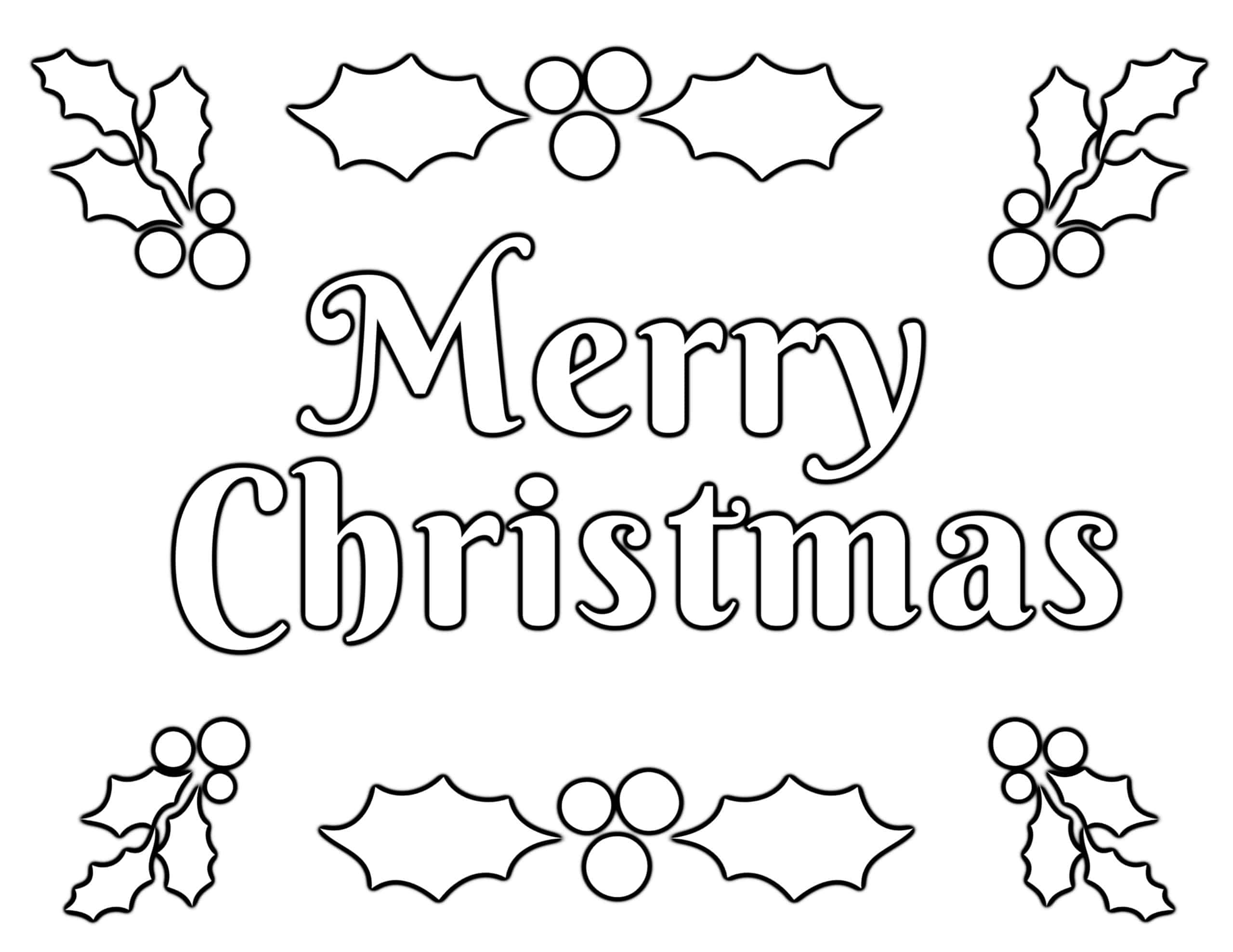 Christmas Coloring Pages For Kids (100% Free) Easy Printable Pdf inside Free Christmas Printable Colouring Pages