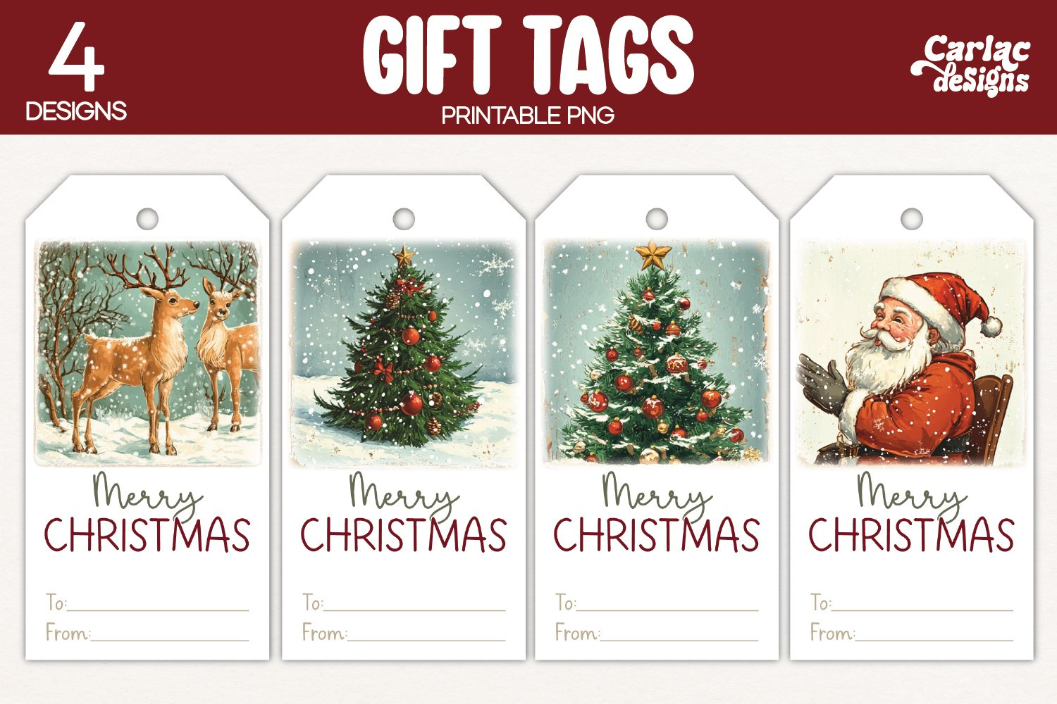 Christmas Gift Tags, Merry Christmas Printable Tags regarding Merry Christmas Printable Tag