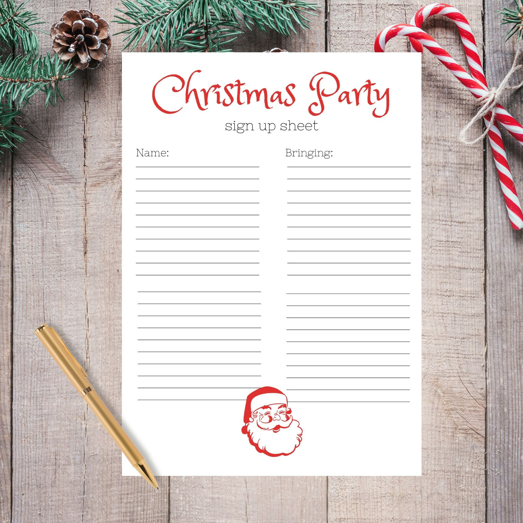 Christmas Party Sign Up Sheet Work Printable Christmas Party throughout Christmas Party Sign Up Sheet Printable