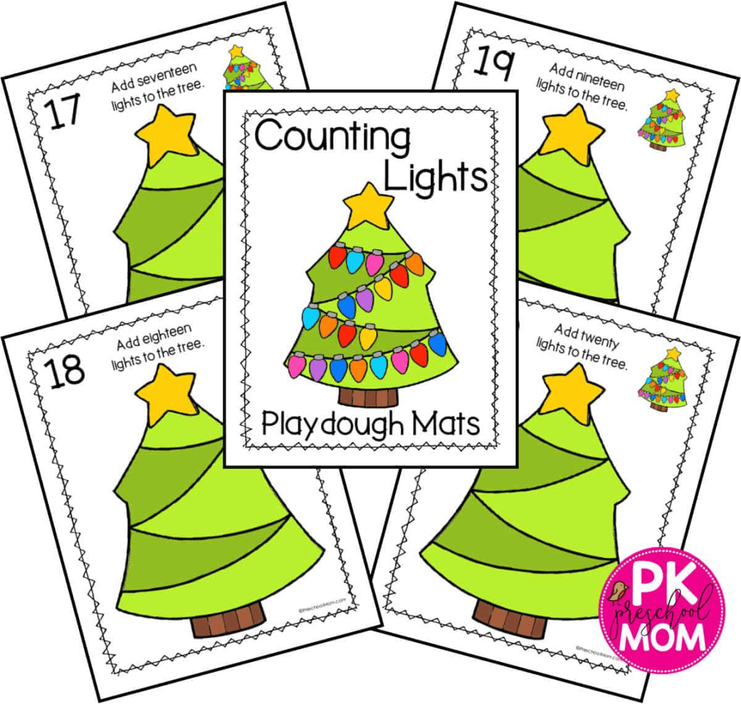 Christmas Preschool Printables - Preschool Mom intended for Preschool Christmas Activities Printables