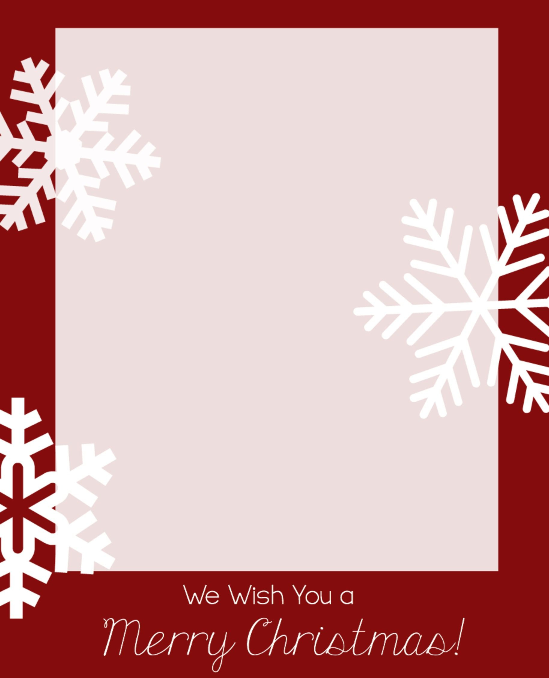 Free Christmas Card Templates - Crazy Little Projects with regard to Free Printable Christmas Cards Templates