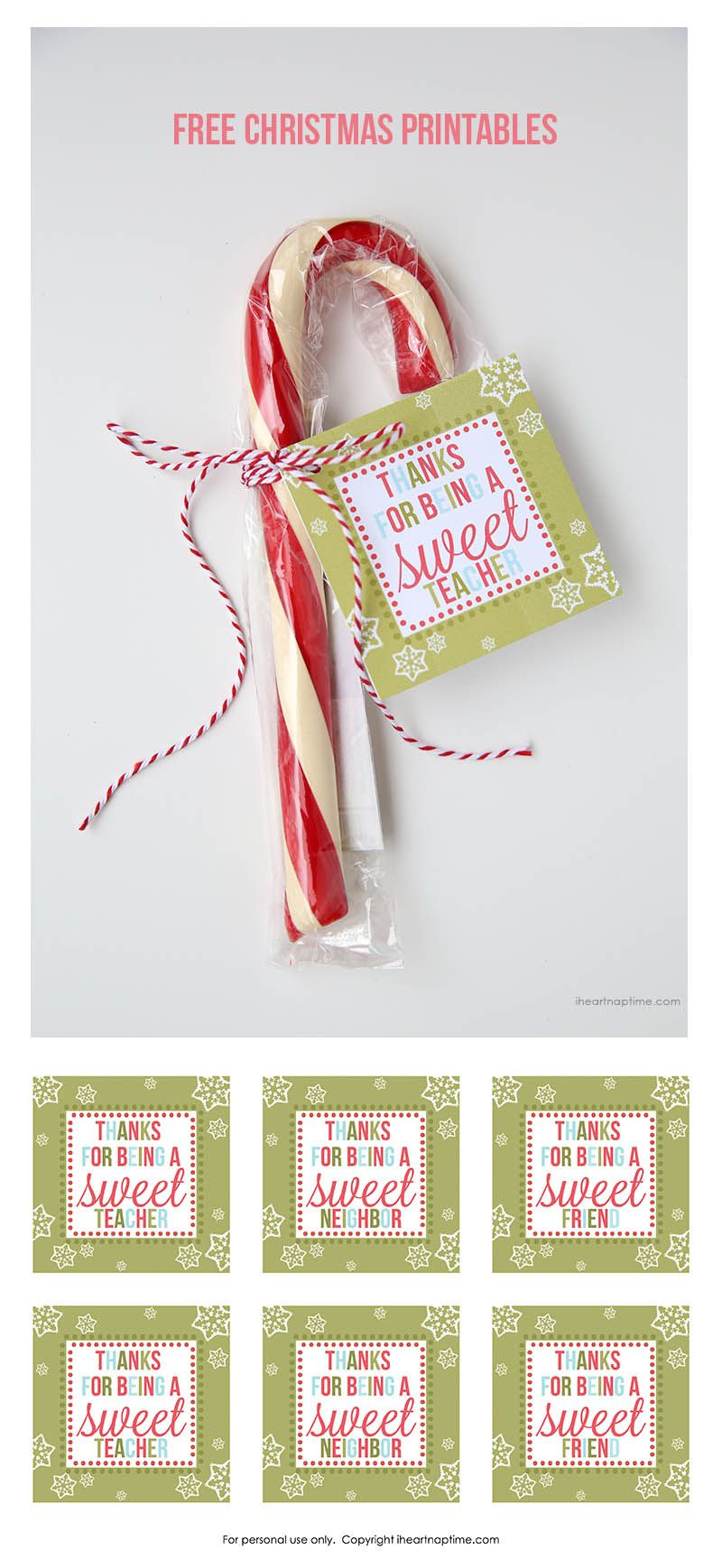 Free Christmas Printable Tags in Free Printable Teacher Christmas Gift Tags