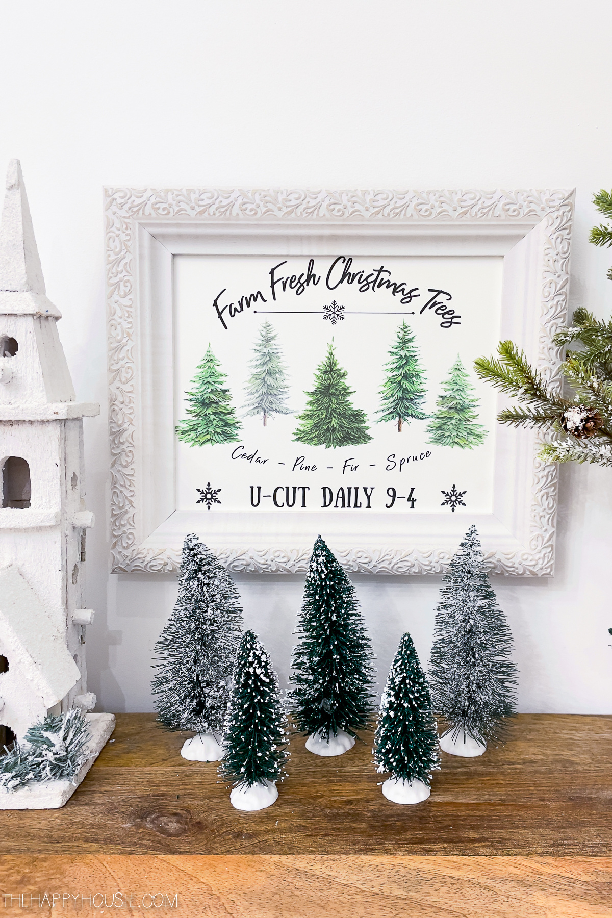 Free Christmas Printables For Thrifty Holiday Decorating | The throughout Free Christmas Wall Art Printables