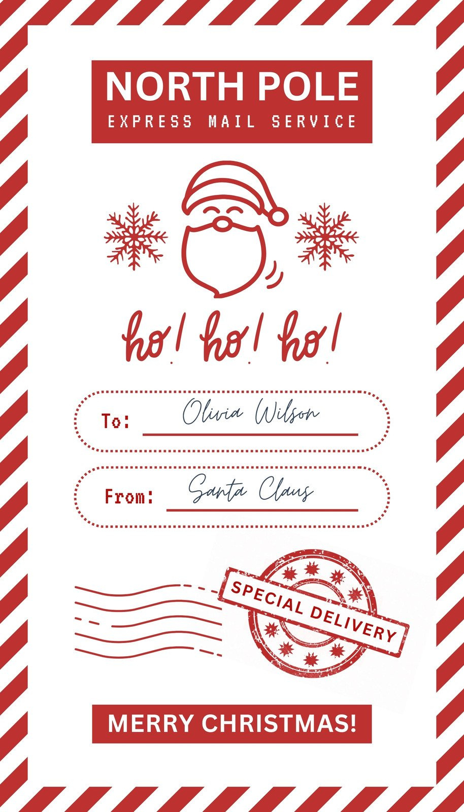 Free Custom Printable Christmas Tag Templates | Canva in Christmas Present Printable Tags