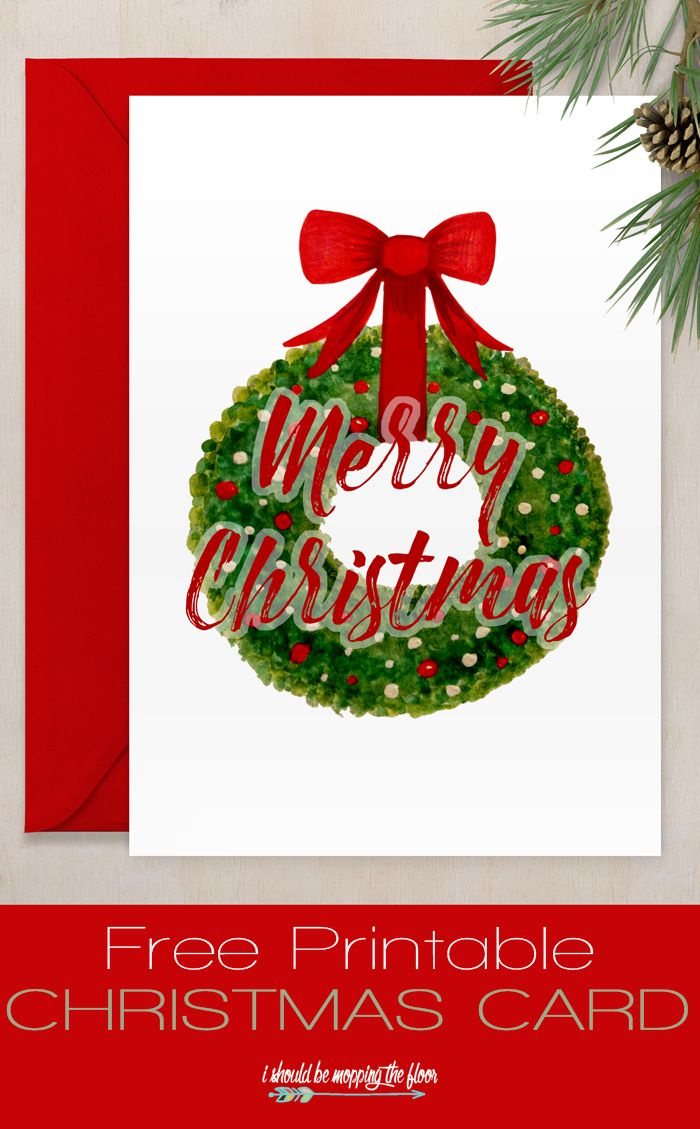 Free Printable Christmas Card throughout Free Printable Christmas Cards Free Download