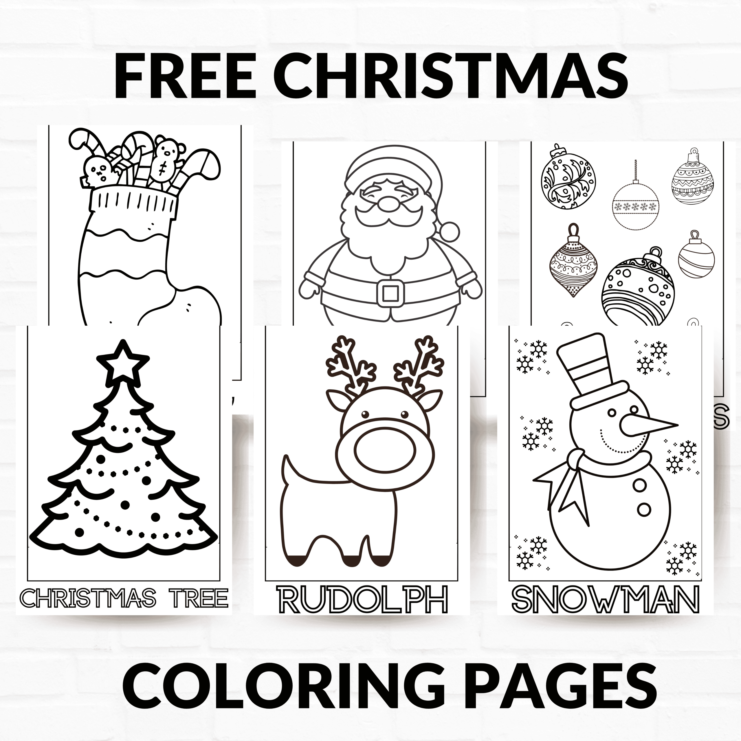 Free Printable Christmas Coloring Pages - About A Mom regarding Free Printable Christmas Pages