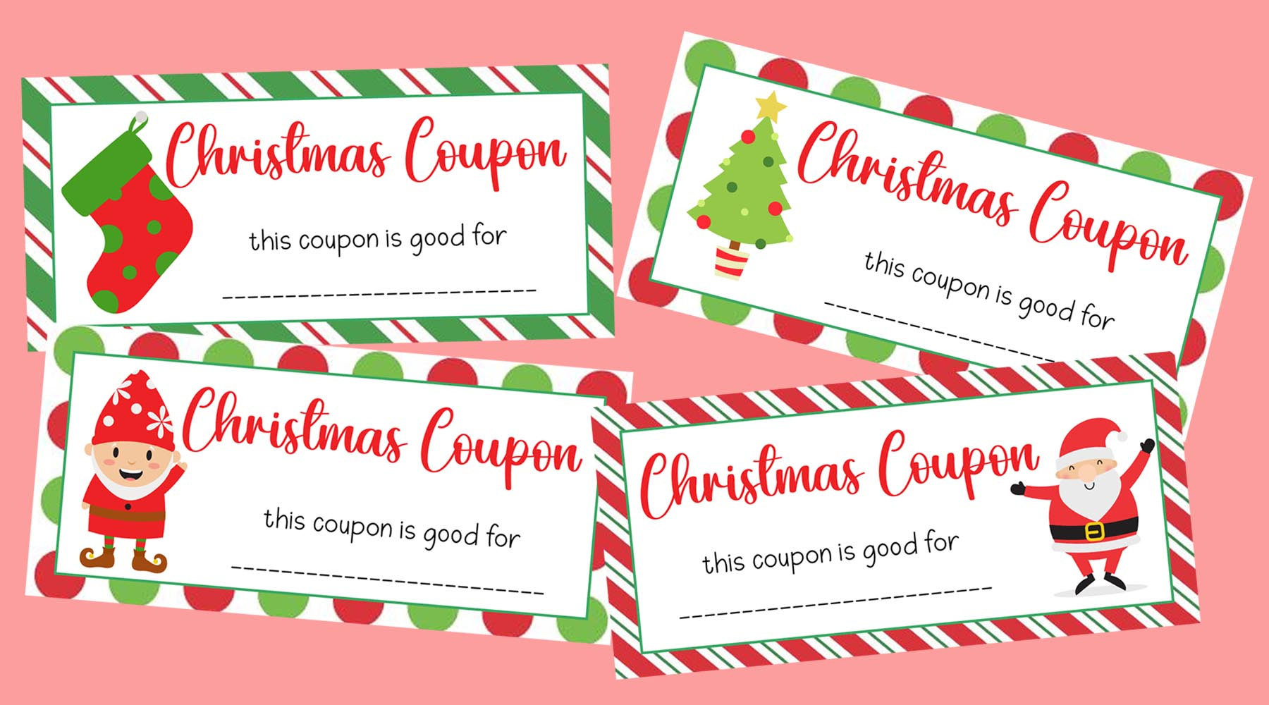 Free Printable Christmas Coupons - Overstuffed Life within Free Christmas Coupon Printable