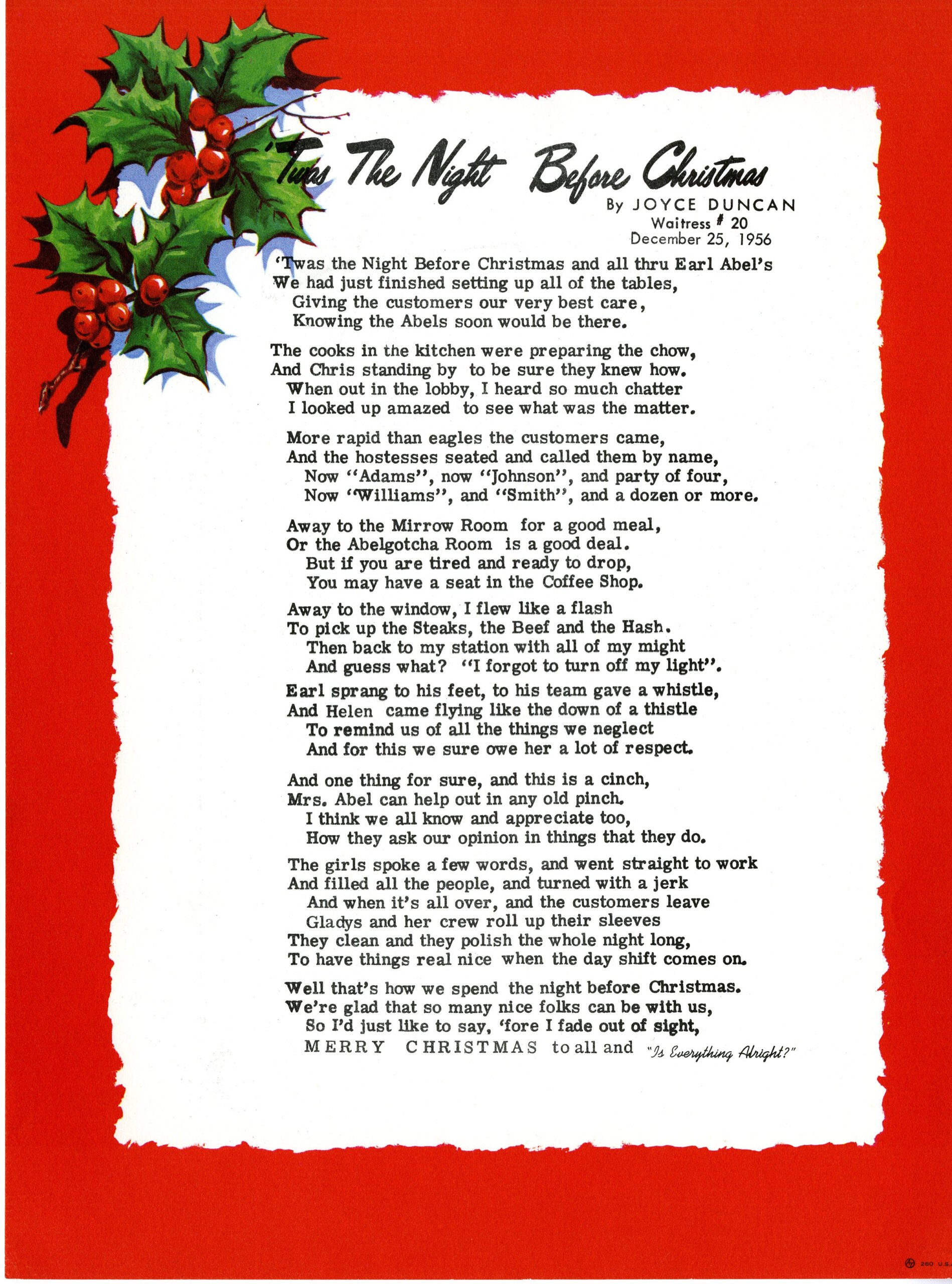 Twas The Night Before Christmas | The Top Shelf throughout Twas The Night Before Christmas Text Printable