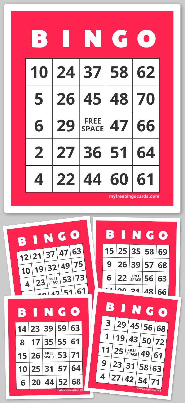 1-75 Number Bingo | Bingo Cards Printable, Free Printable Bingo pertaining to Free Printable Bingo Cards with Numbers 1-75