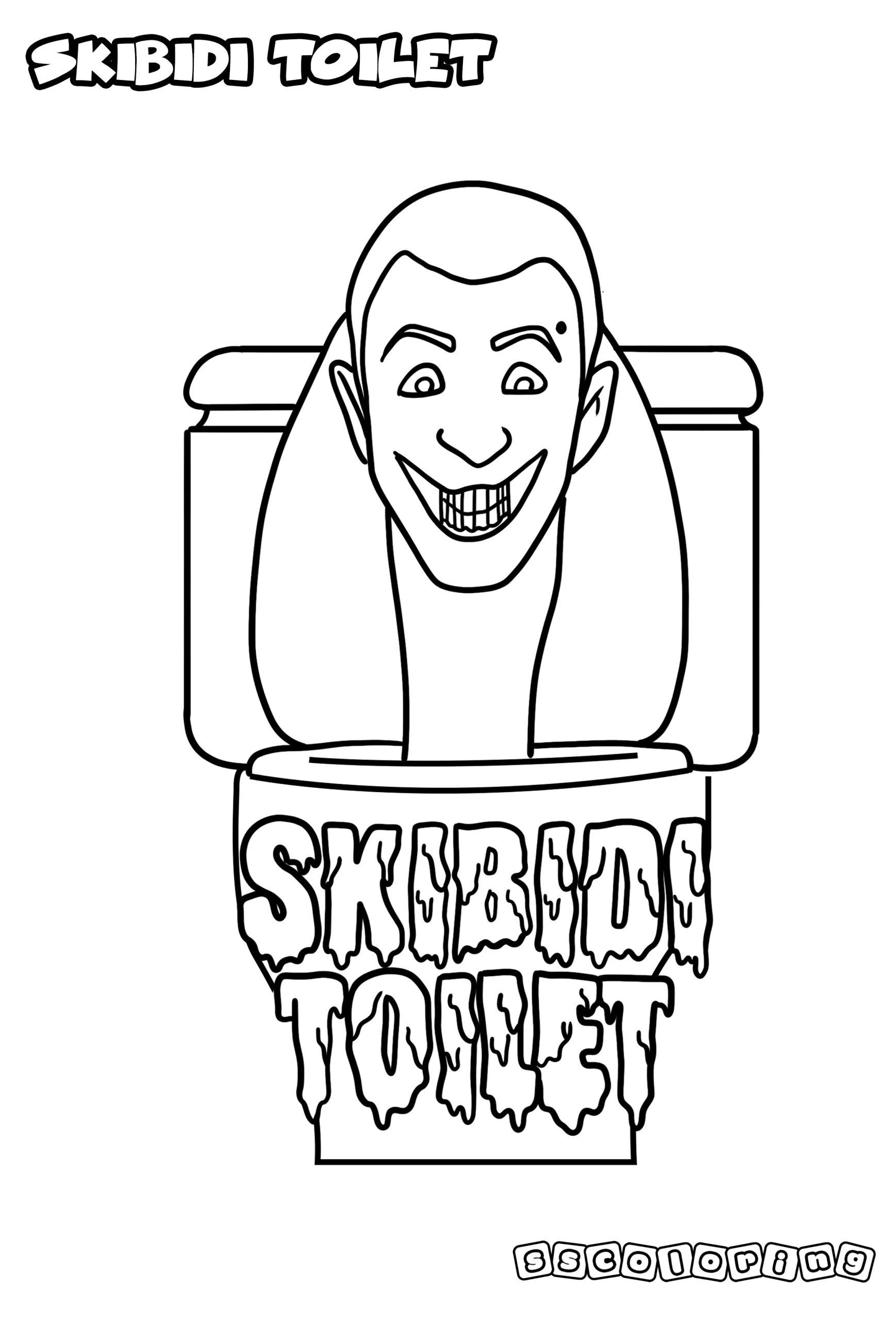 11 Skibidi Toilet Coloring Pages: Printables For Kids! for Skibidi Toilet Coloring Pages Printable Free