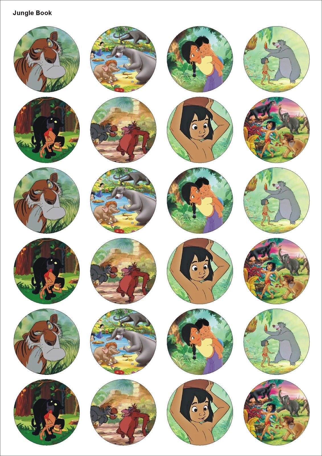 110 Jungle Book Printables Ideas | Jungle Book, Jungle Book Party pertaining to Printable Jungle Book Characters