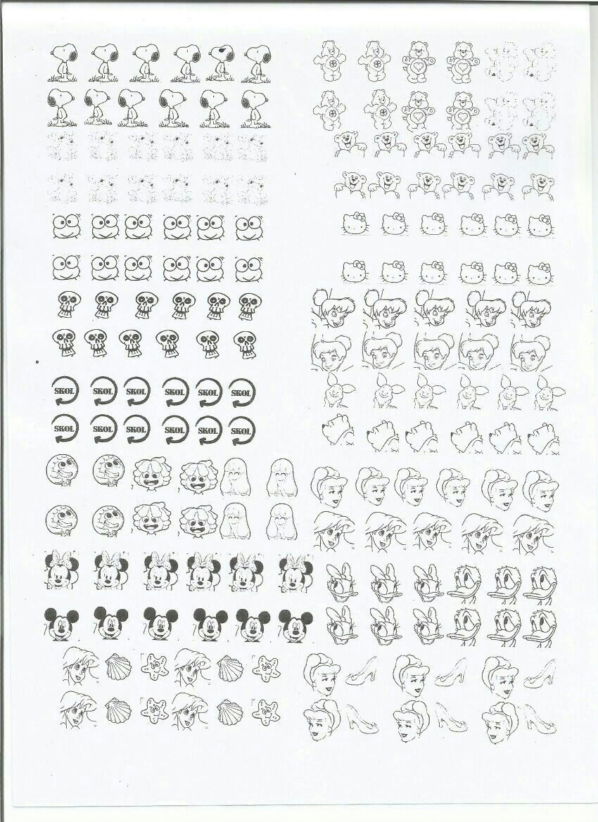 12 Nail Art Practice Sheets Ideas | Printable Nail Art Practice pertaining to Free Printable Nail Art Practice Sheet