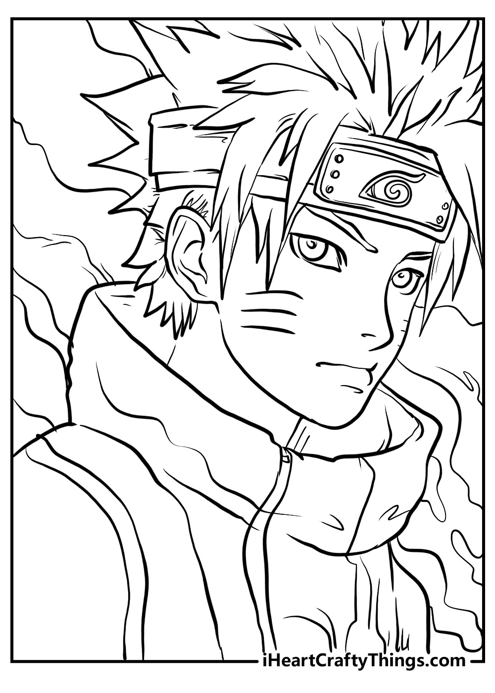 15 Naruto Coloring Pages To Print For Free intended for Free Printable Naruto Coloring Pages For Adults