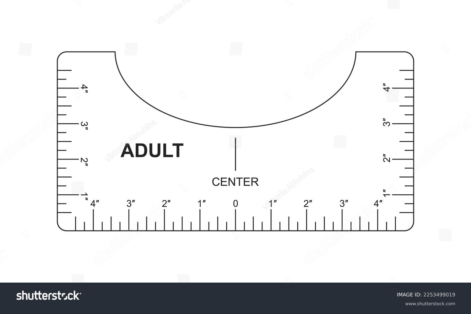 1,888 Ruler T Stock Vectors And Vector Art | Shutterstock with regard to Printable T Shirt Ruler Svg Free