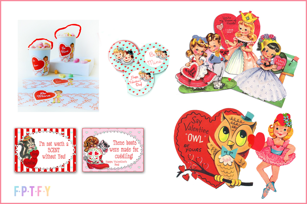 20 Free Vintage Valentine Images And Printables - Free Pretty intended for Free Vintage Valentine Printables