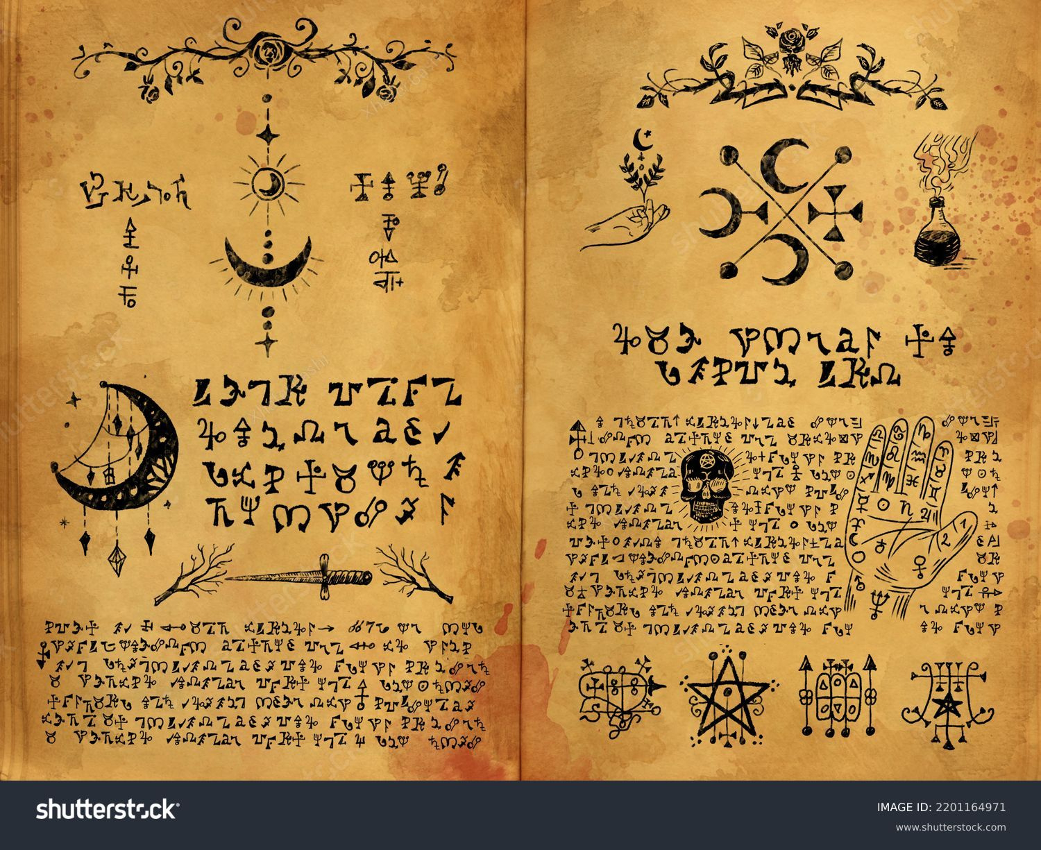 20,033 Witch Spell Book Images, Stock Photos, 3D Objects in Free Printable Wiccan Spells