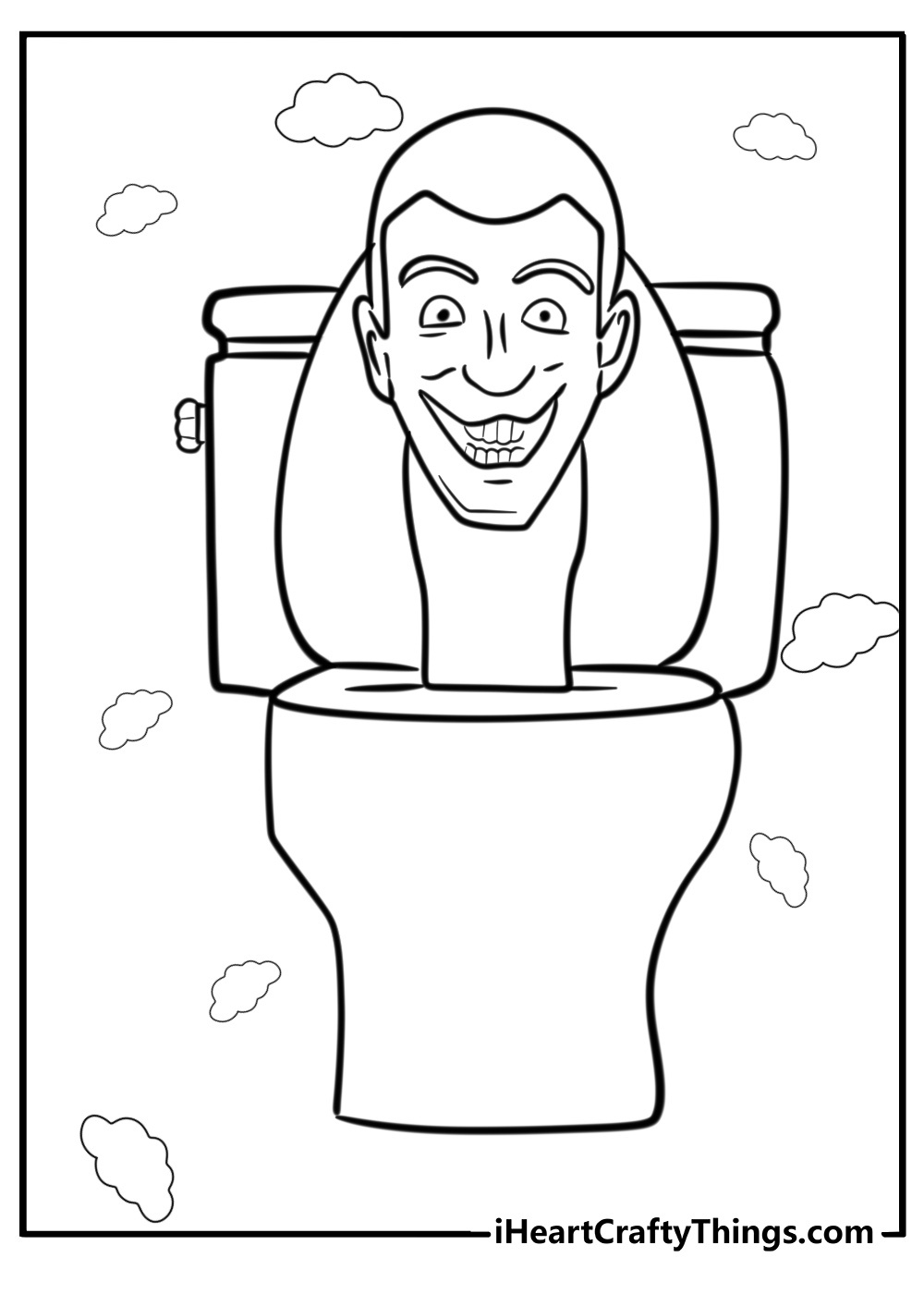 25 New Skibidi Toilet Coloring Pages (100% Free To Print) regarding Skibidi Toilet Coloring Pages Printable Free