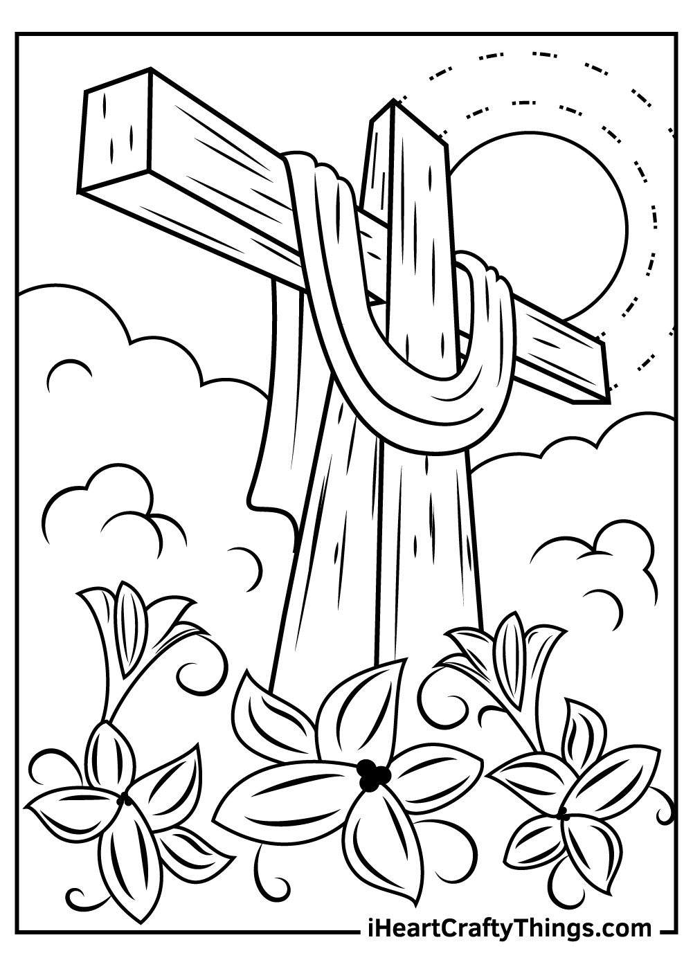 36 Free Easter Coloring Pages (100% Easy Printable Pdfs) with Free Easter Religious Printables