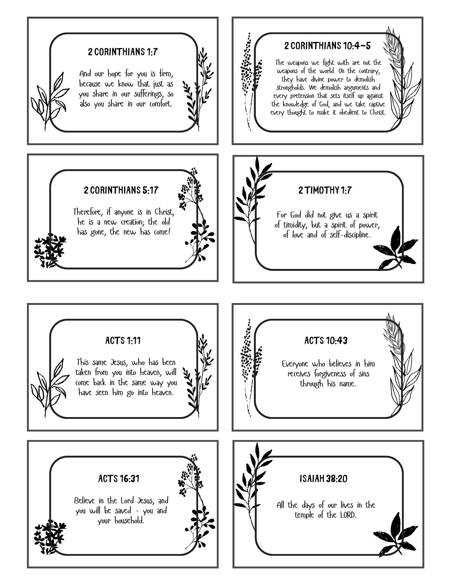 365 Printable Bible Verses For Daily Inspiration, Bible Verse throughout 365 Bible Verses Free Printable