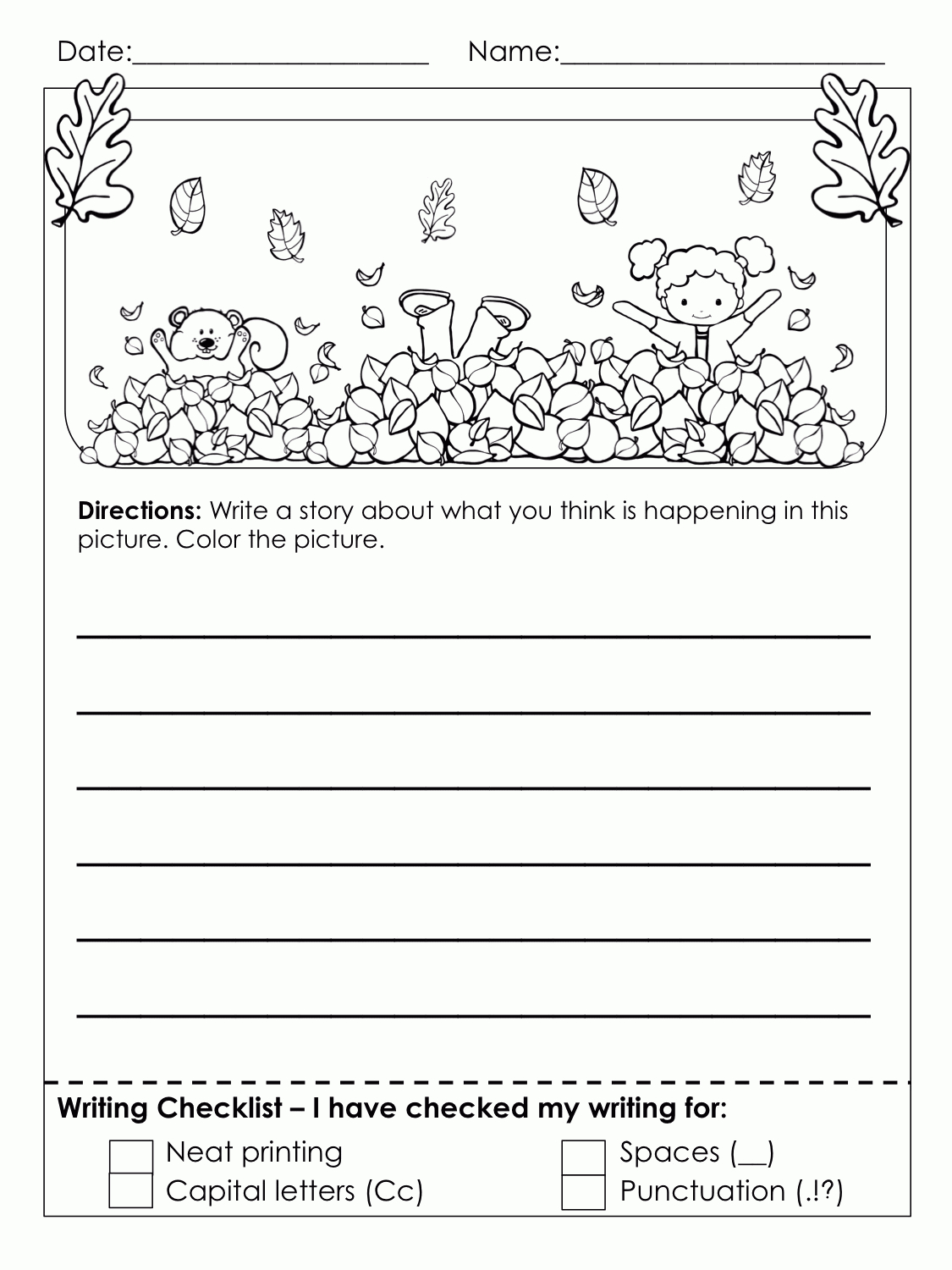 3Rd Grade Writing Worksheets - Best Coloring Pages For Kids pertaining to Writing Worksheets Printable For Grade 3