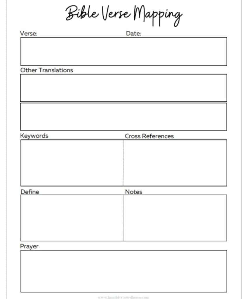 5 Free Printable Bible Study Worksheets For Christian Women! regarding Bible Study Free Printable Worksheets