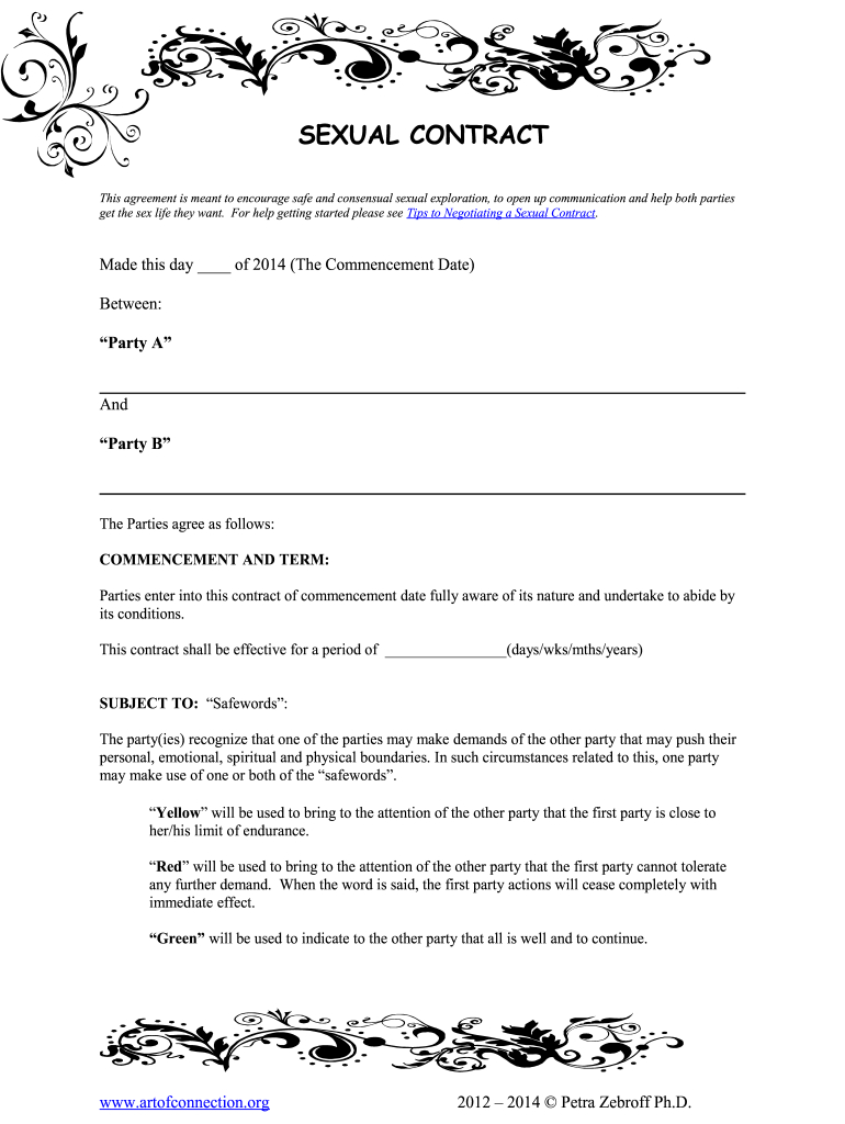 50 Shades Of Grey Contract Pdf: Fill Out &amp;amp; Sign Online | Dochub for Free Fifty Shades Of Grey Printable Contract