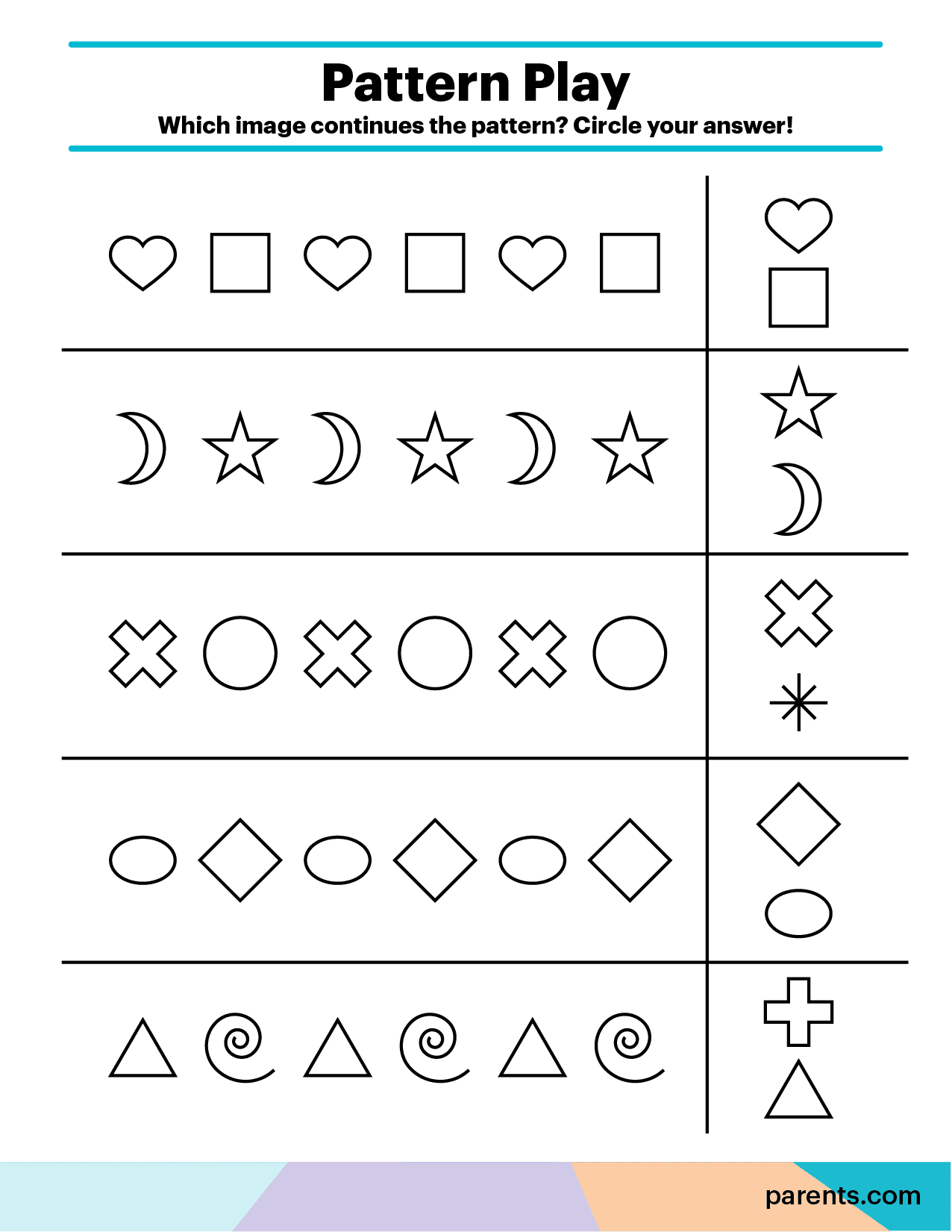 7 Kindergarten Math Worksheets To Print At Home with regard to Printable Worksheets For Kids