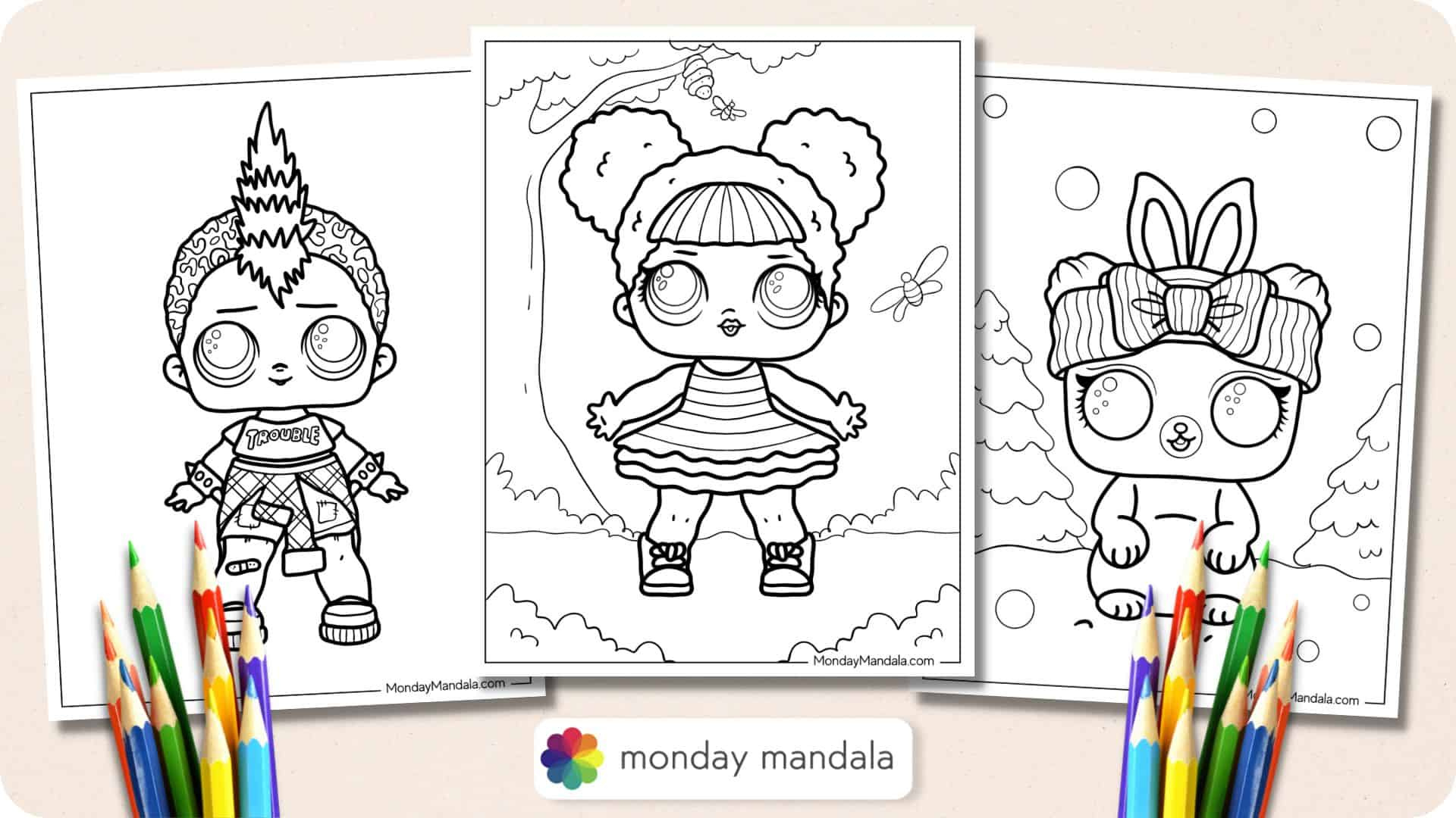 80 Lol Surprise Coloring Pages (Free Pdf Printables) intended for Lol Doll Coloring Pages Free Printable