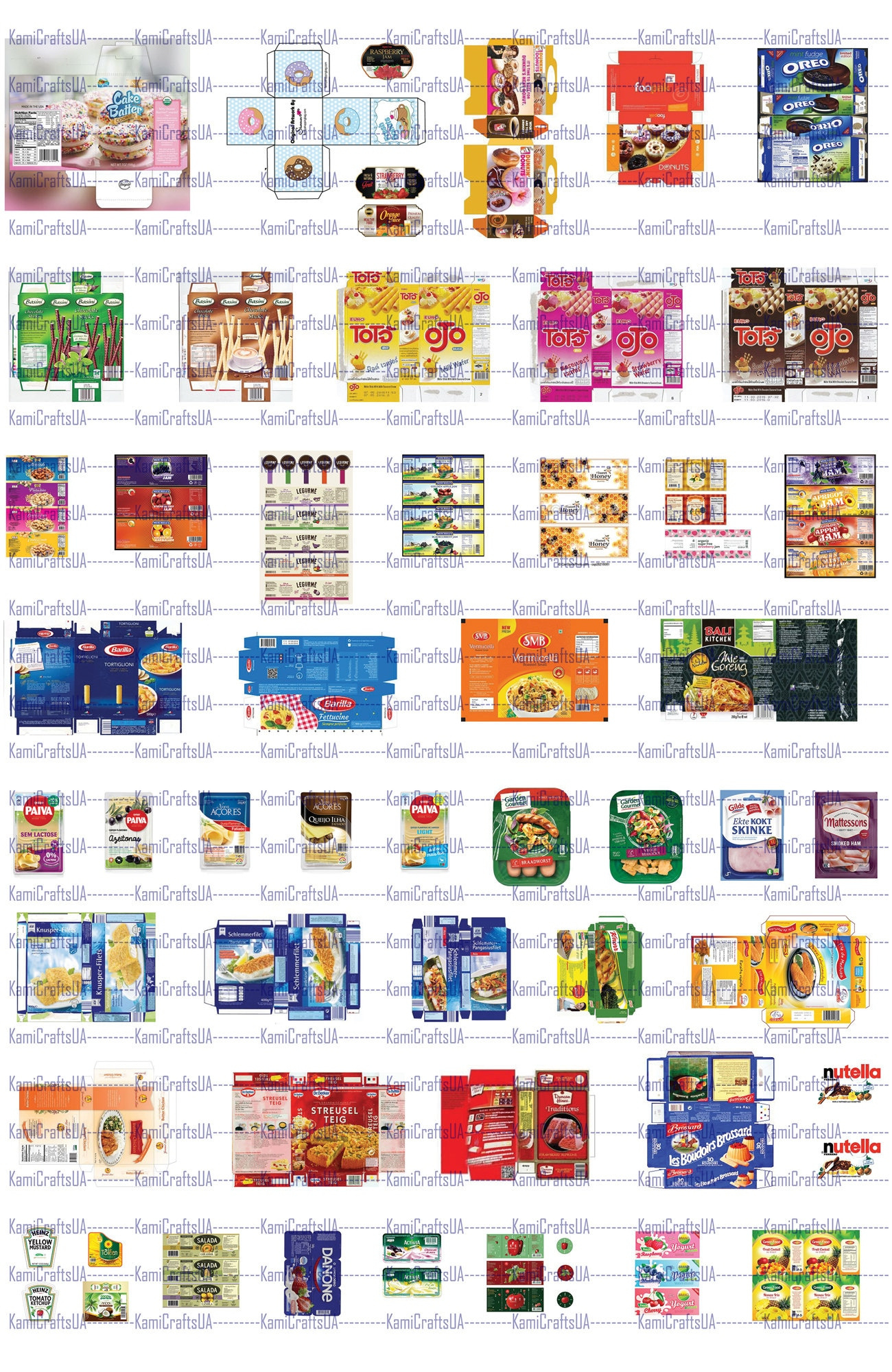 80 Printable Miniature Food For Miniature Dollhouse 1:12 Scale Diy with regard to Free 1 12 Scale Printables Food