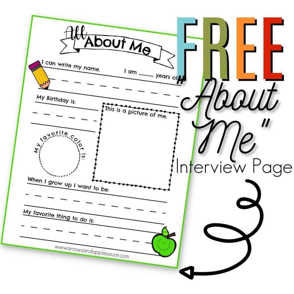 Address And Phone Number Activities | Free &amp;quot;About Me&amp;quot; Printable for I Know My Address Free Printable