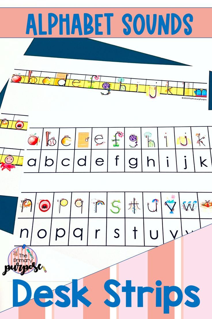 Alphabet Desk Strip Printable for Free Printable Alphabet Strip For Desk