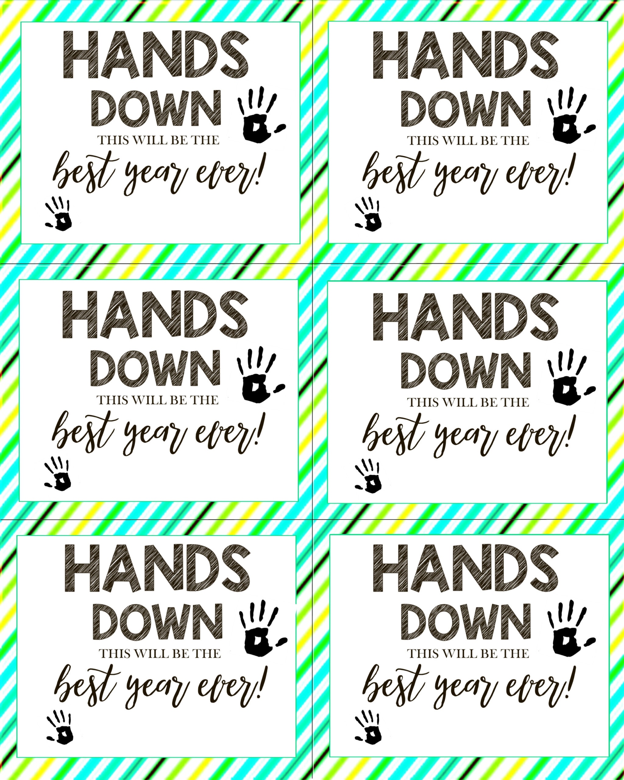 Back To School Teacher Gifts - Crisp Collective within Hands Down Teacher Appreciation Printable