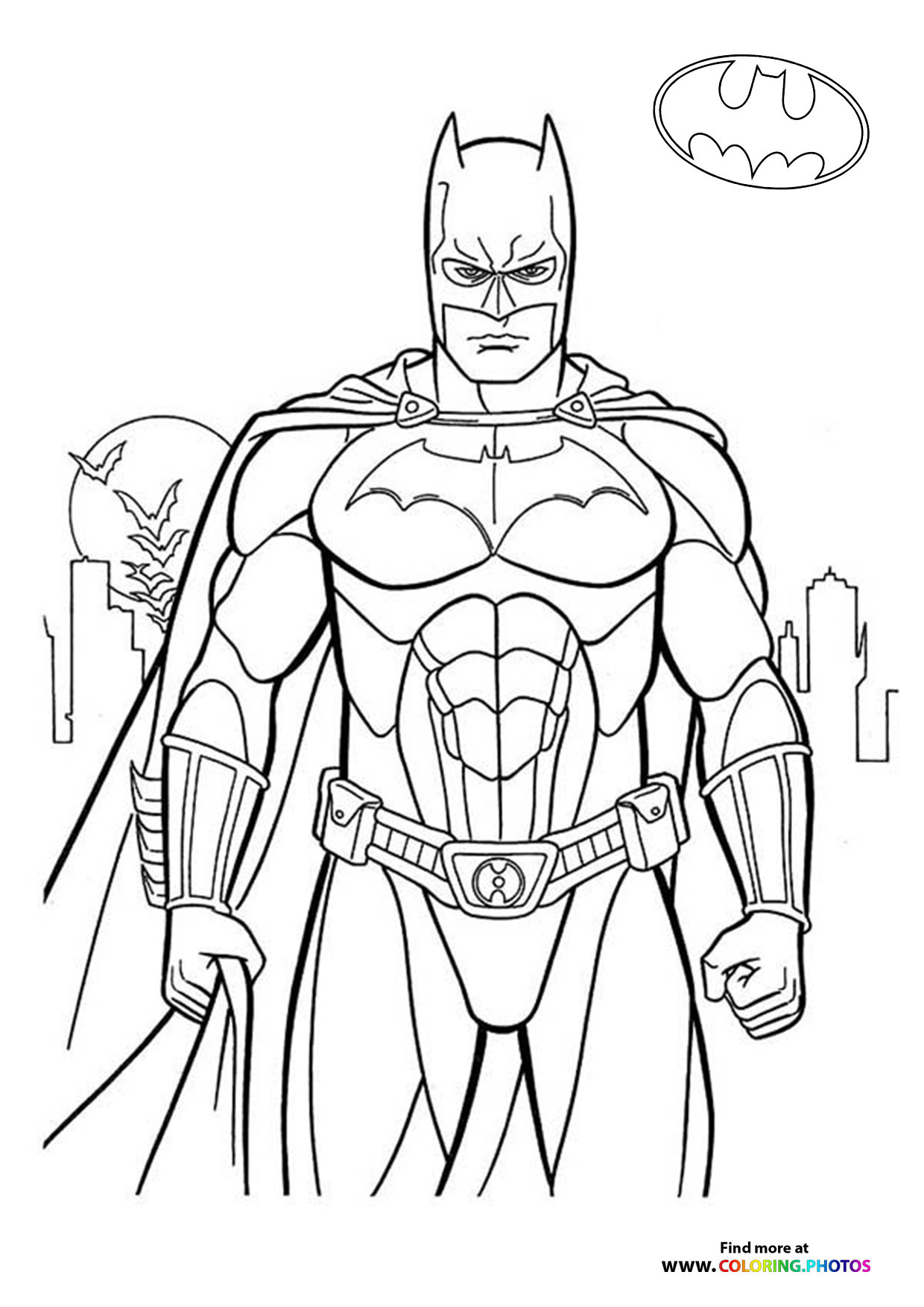 Batman Coloring Pages | Free And Easy Print Or Download For Your Kids intended for Batman Coloring Pages Free Printable