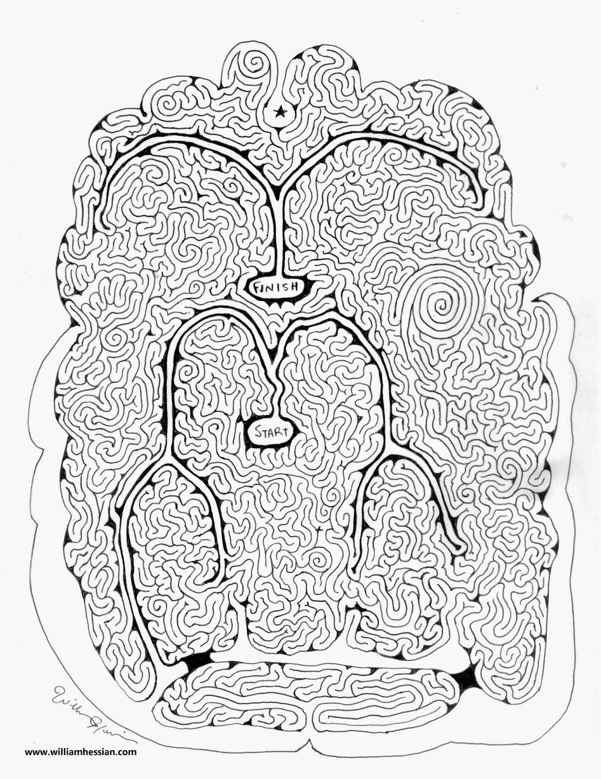 Bearded Bunny Blog: Free Printable Mazes pertaining to Free Printable Mazes For Adults