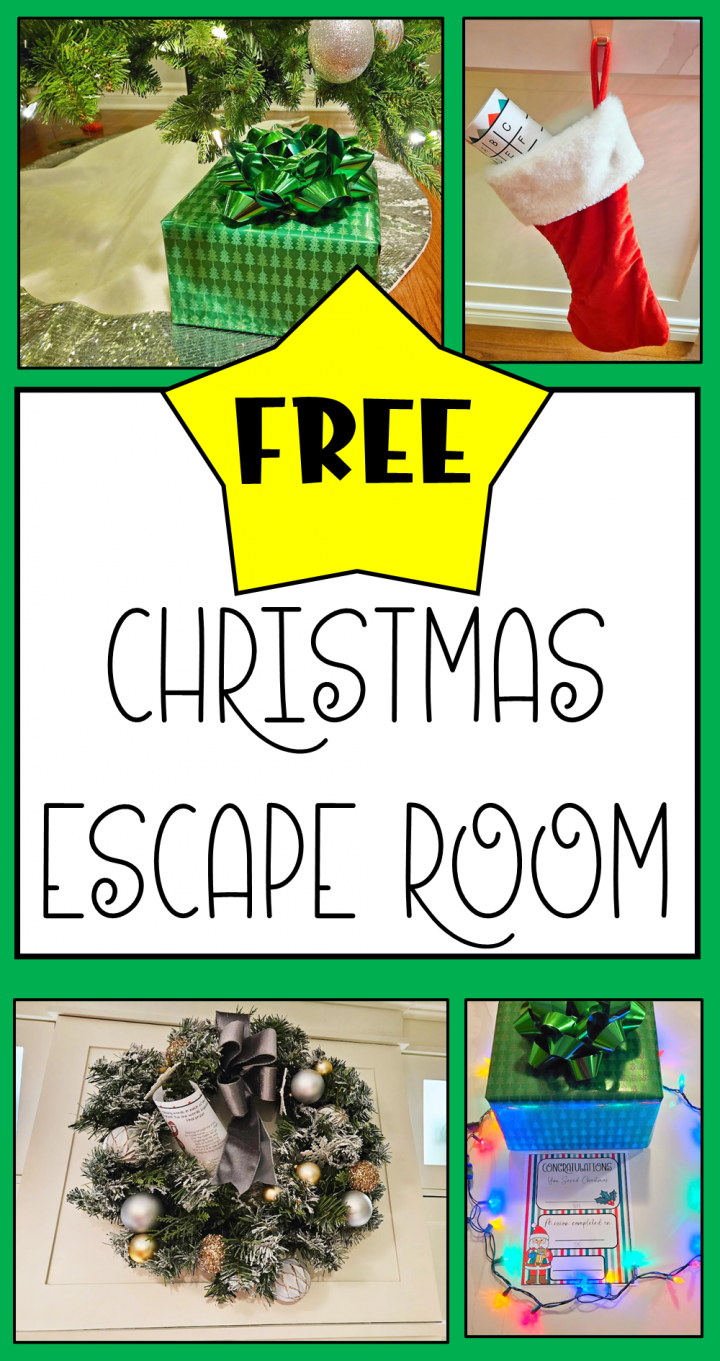 Best Free Christmas Escape Room in Free Christmas Escape Room Printable