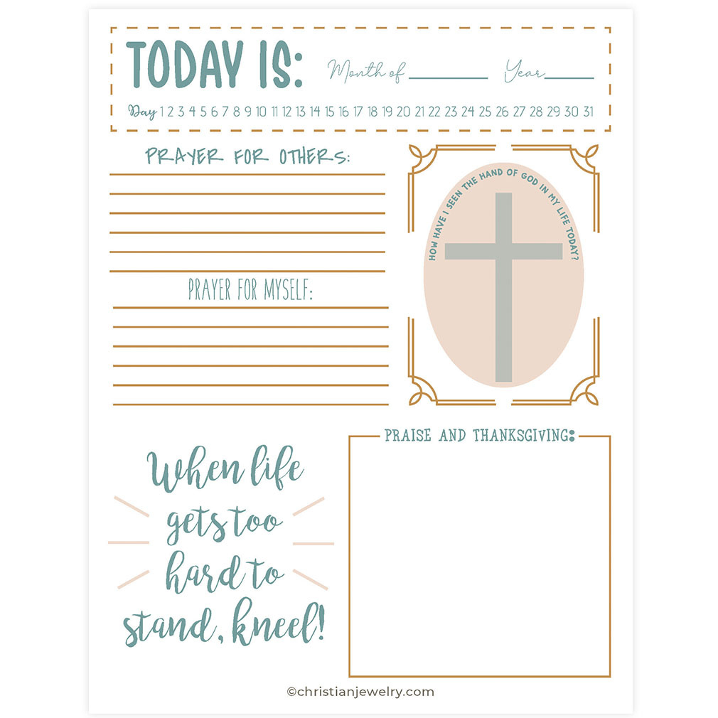 Bible Study Page - Dots | Free Christian Printables intended for Free Printable Prayer Journal