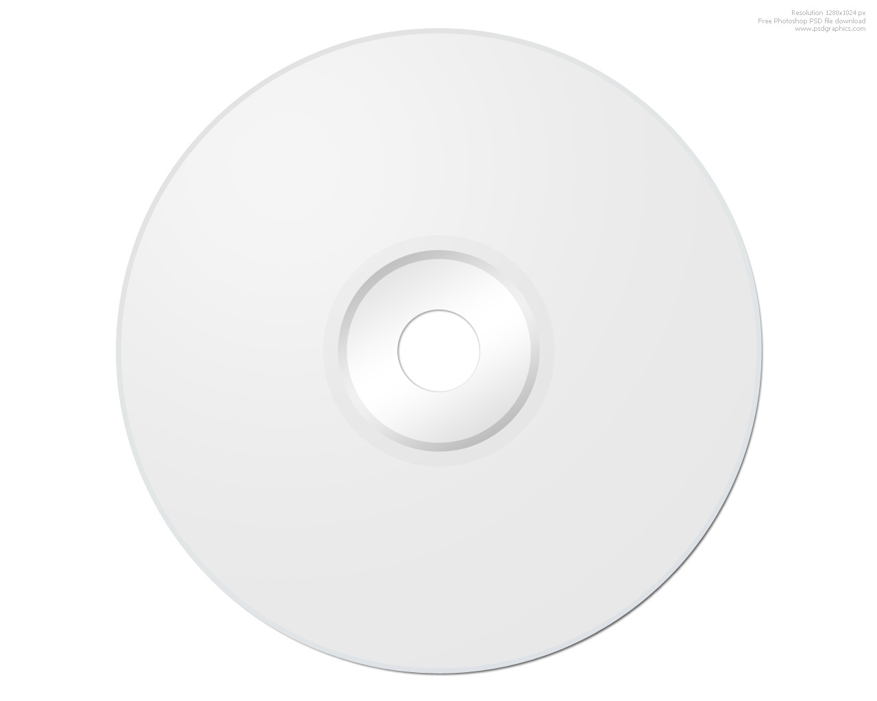 Blank Cd Photoshop Template | Psdgraphics pertaining to Free Printable Cd Cover Templa