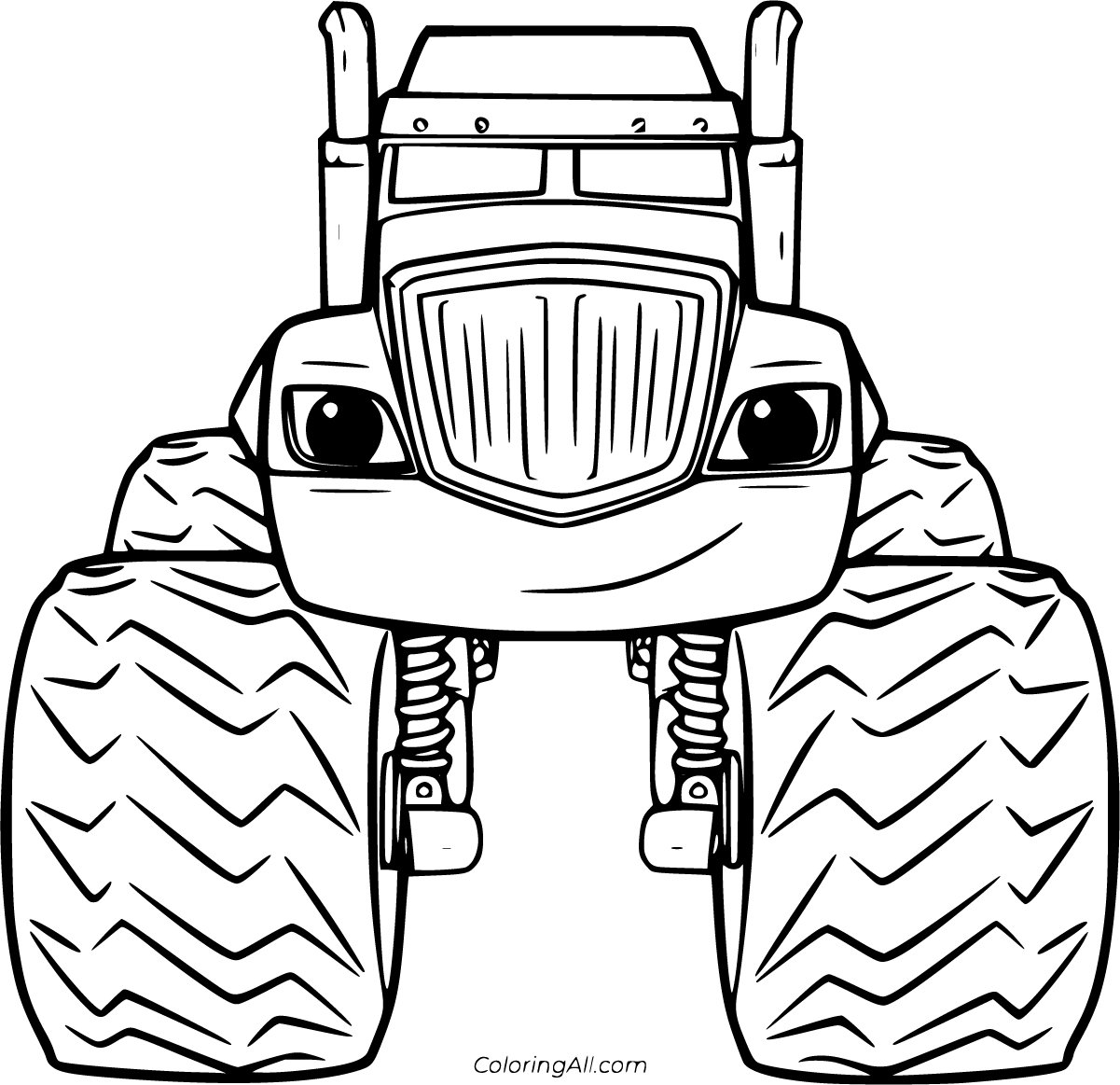 Blaze And The Monster Machines Coloring Pages (30 Free Printables intended for Free Printable Blaze Coloring Pages