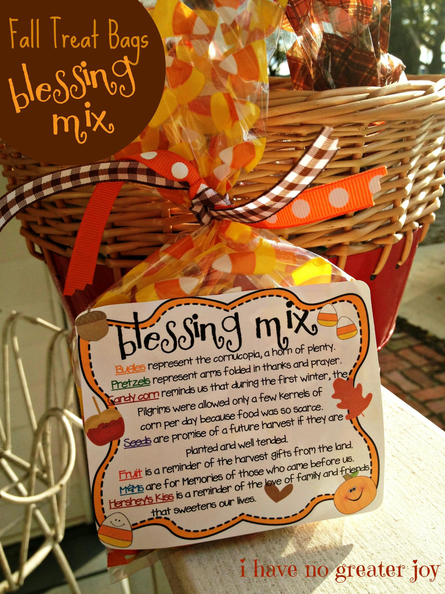 Blessing Mix {Printable} | I Have No Greater Joy regarding Blessing Mix Free Printable