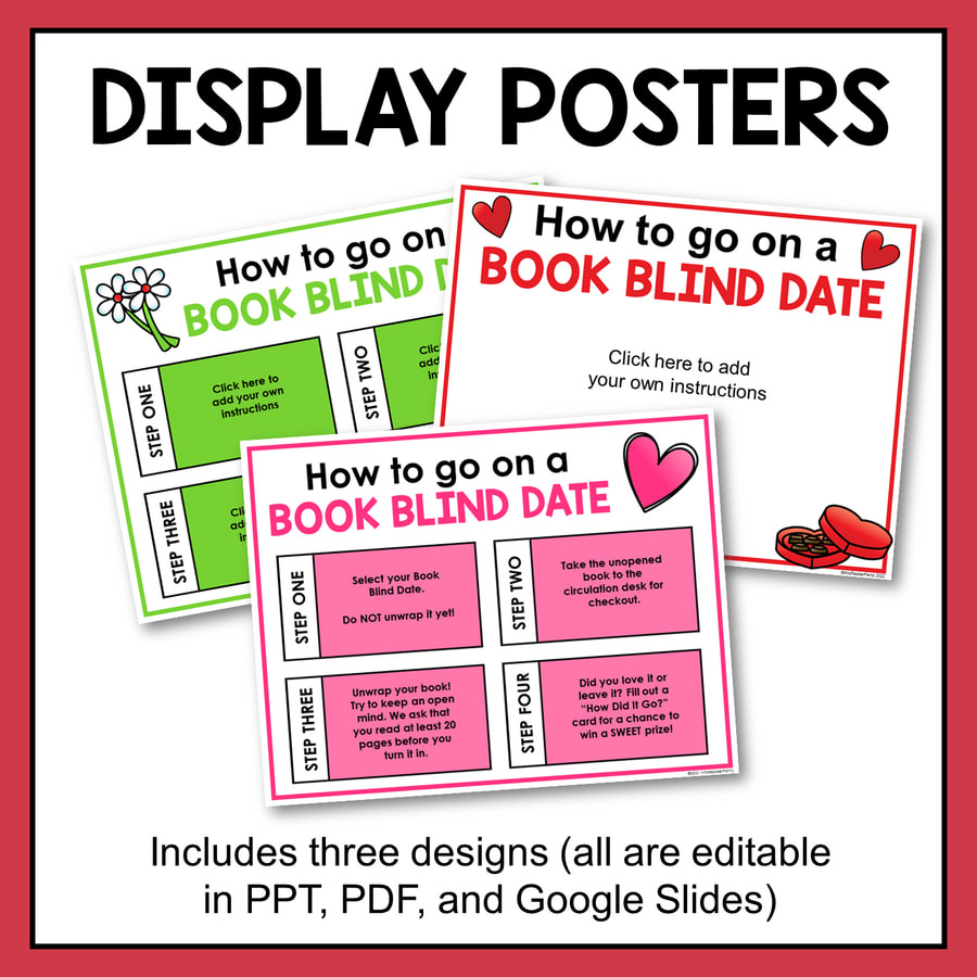 &amp;quot;Blind Date With A Book&amp;quot; Library Program Kit within Printable Blind Date with a Book