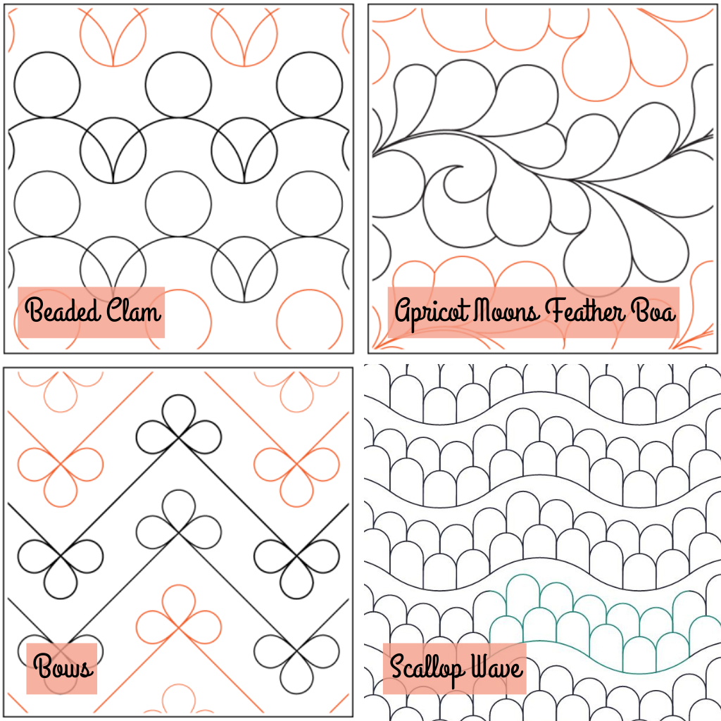 Budget Friendly Pantographs - Mollykohler intended for Free Quilting Pantographs For Beginners Printable