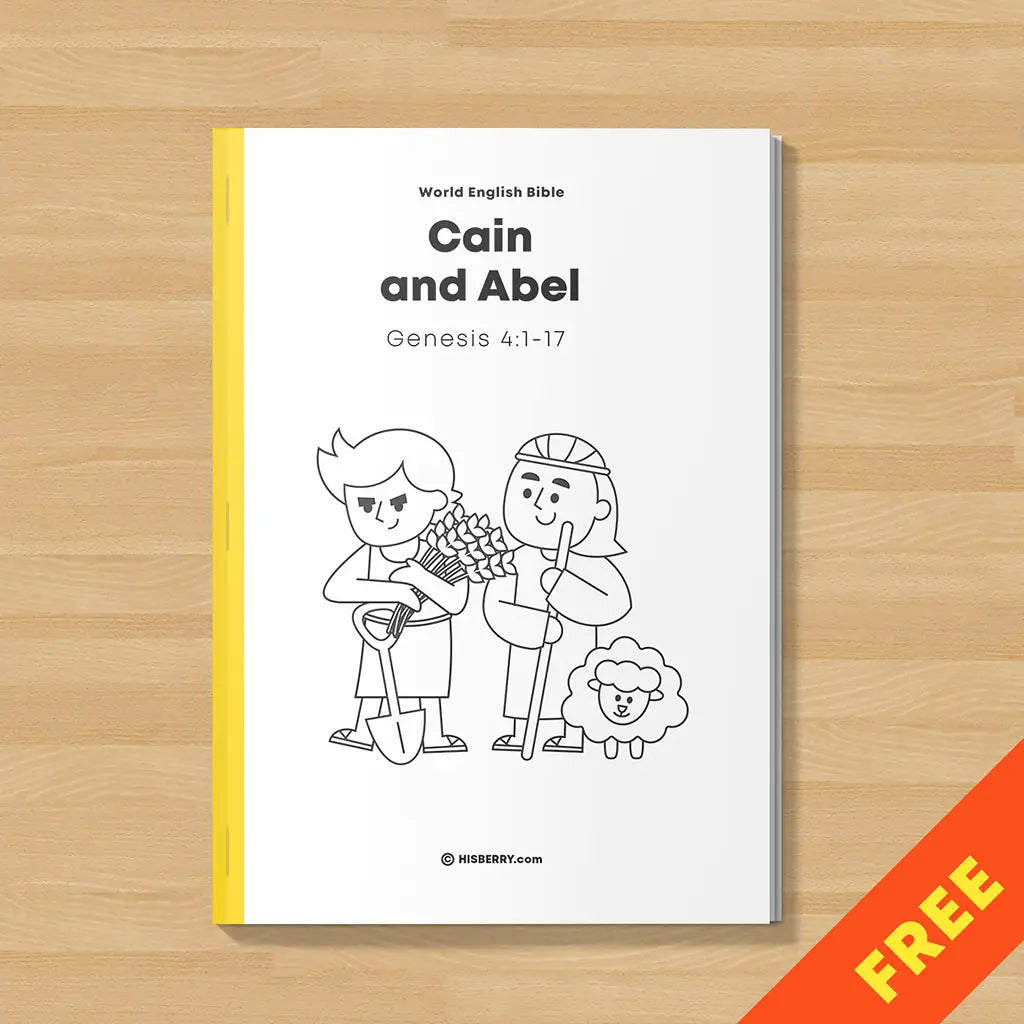 Cain And Abel-Bible Minibook Printable For Kid - Hisberry in Cain And Abel Printable Story