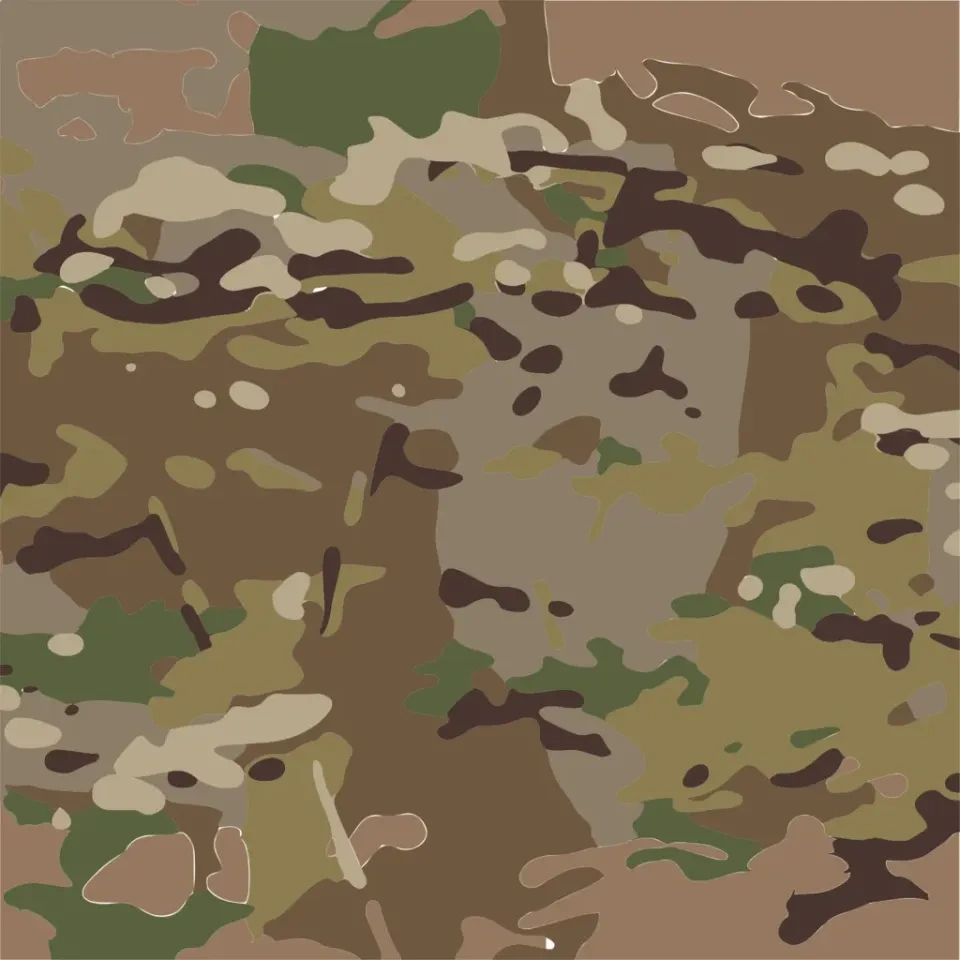 Camouflage Stencil Setsamk3D | Download Free Stl Model inside Printable Camo Stencils Free