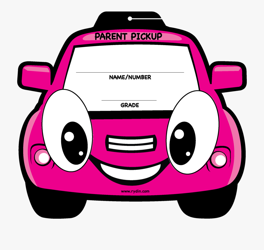 Car Rider Tags - Clip Art Library for Car Rider Sign Printable