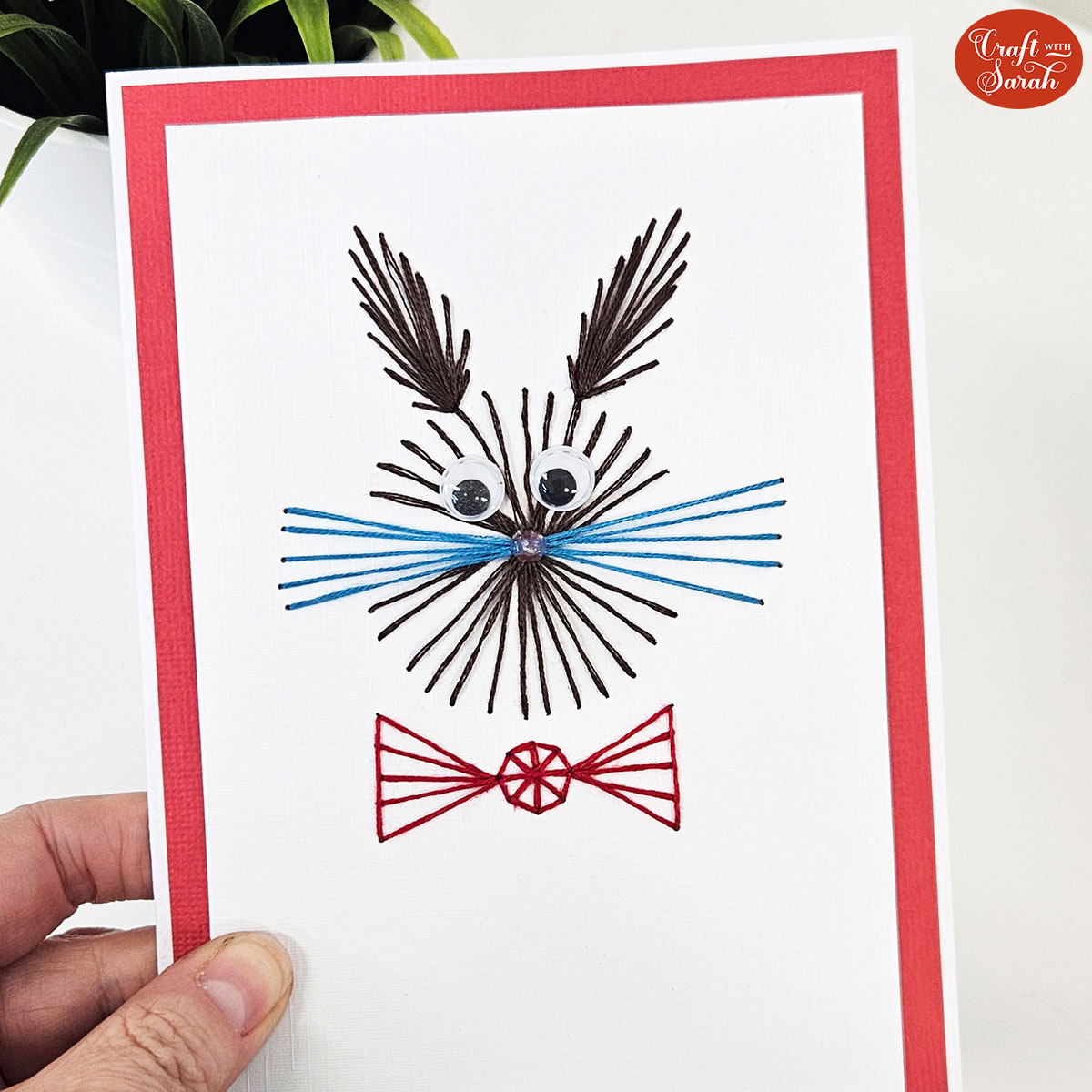 Card Stitching Patterns: Paper Embroidery On Cards! - Craft With Sarah throughout Free Printable Paper Pricking Patterns With Instructions