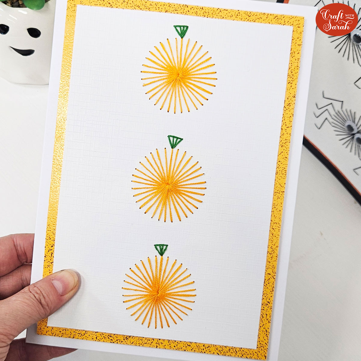 Card Stitching Patterns: Paper Embroidery On Cards! - Craft With Sarah within Free Printable Paper Pricking Patterns with Instructions