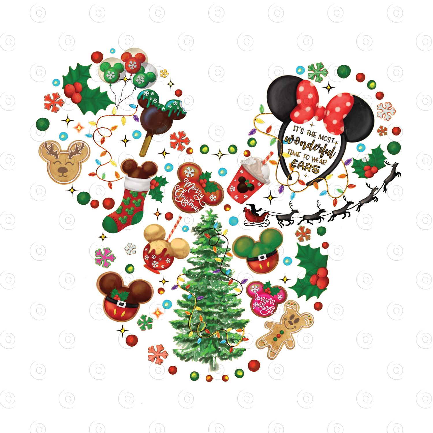 Christmas Magic Kingdom,Christmas,Magic Kingdom Shirt, Mouse Ears with regard to Printable Disney Christmas Decorations