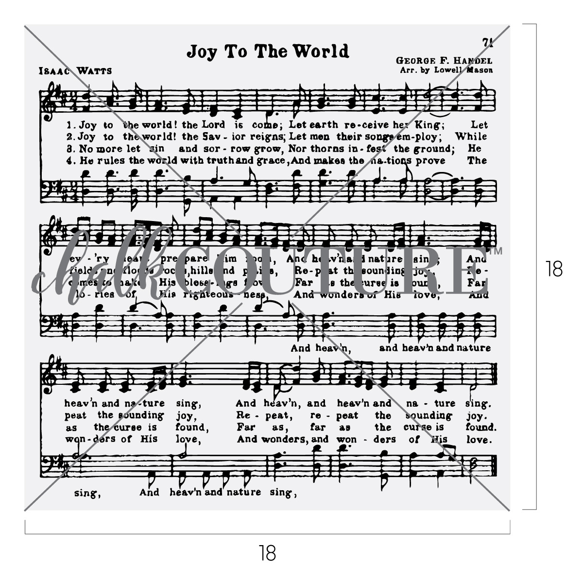 Christmas Music Printables: Joy To The World + More - Knick Of Time intended for Joy to the World Printable Lyrics