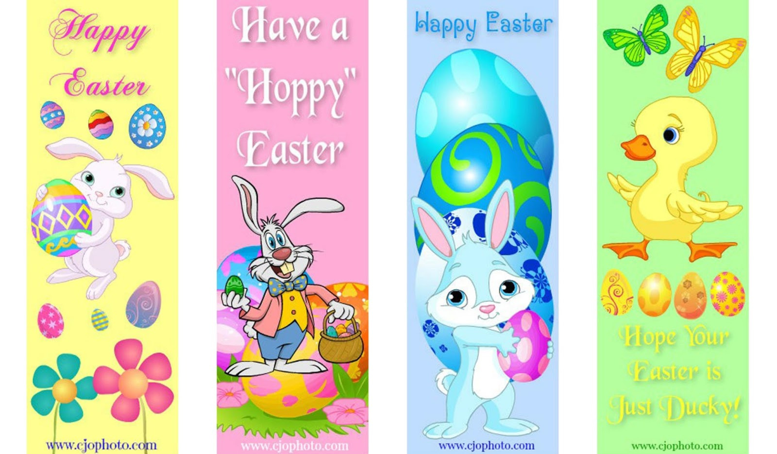 Cjo Photo: Printable Bookmarks: Easter pertaining to Free Printable Easter Bookmarks